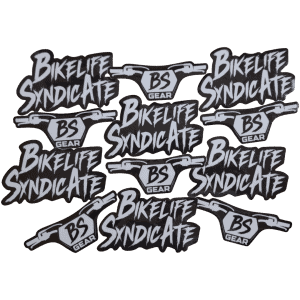 BS Gear Bikelife Syndicate sticker pack