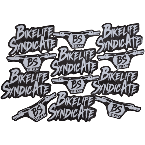 BS Gear Bikelife Syndicate sticker pack